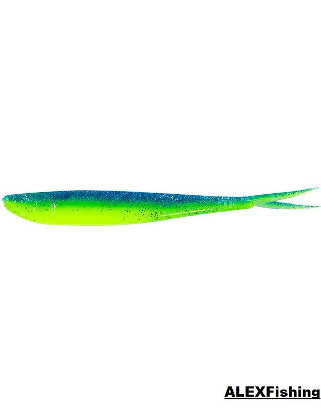 Guminukas Lucky John 3D Slick Shad-V 5"-12.7cm 001