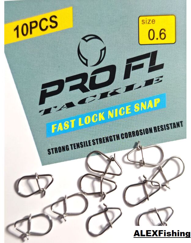 Karabinas Pro FL Fast Lock Nice Snap #0.6 - 10vnt