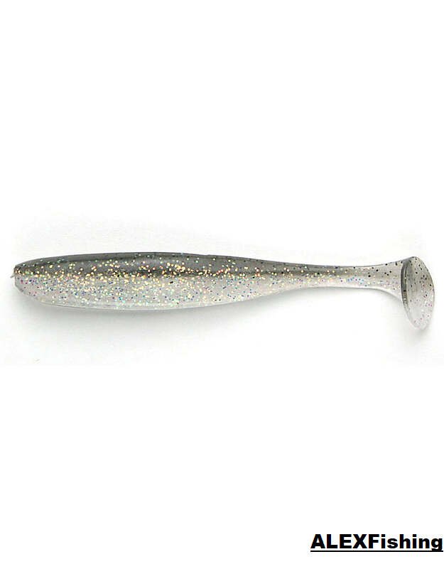 Guminukas Keitech Easy Shiner 4"-410T Crystal Shad