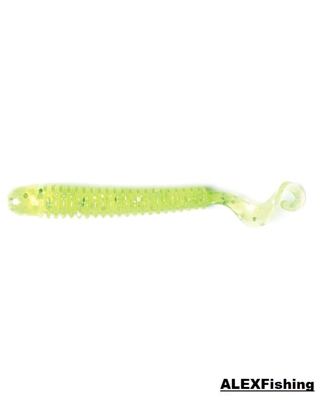 Guminukas Lucky John Ballist 2.5"-6.3cm Lime Chartreuse