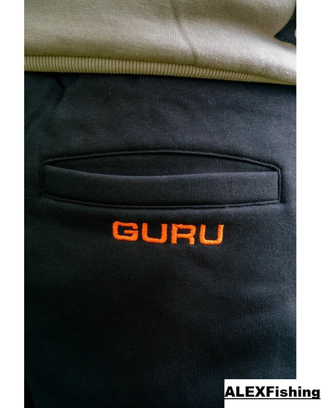 Kelnės Guru Black Joggers XXXL