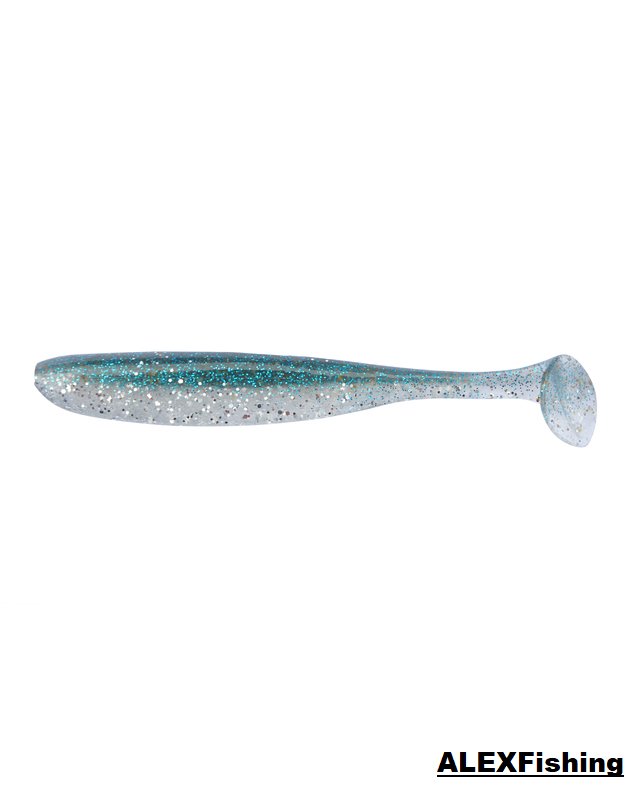 Guminukas Keitech Easy Shiner 4"-431T Silver Shiner