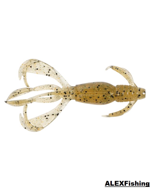 Guminukas Keitech Crazy Flapper 2,4"-532S Ginger Shrimp