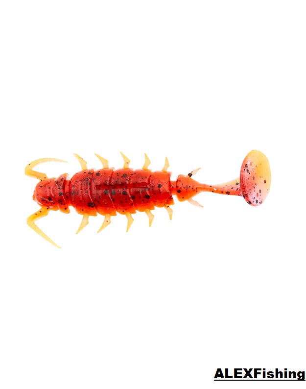 Guminukas Lucky John Pro Alien Bug 1.5" Red Fire Tiger