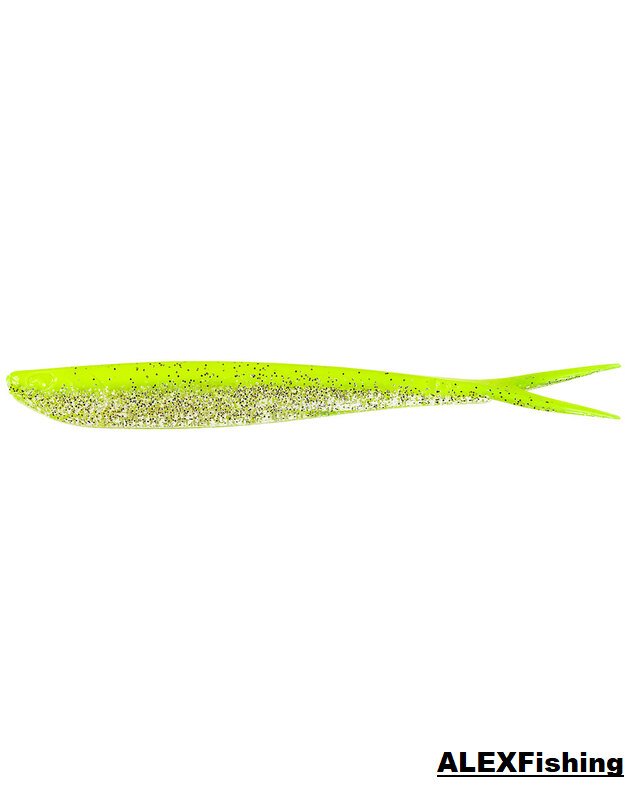 Guminukas Lucky John 3D Slick Shad-V 5"-12.7cm 008