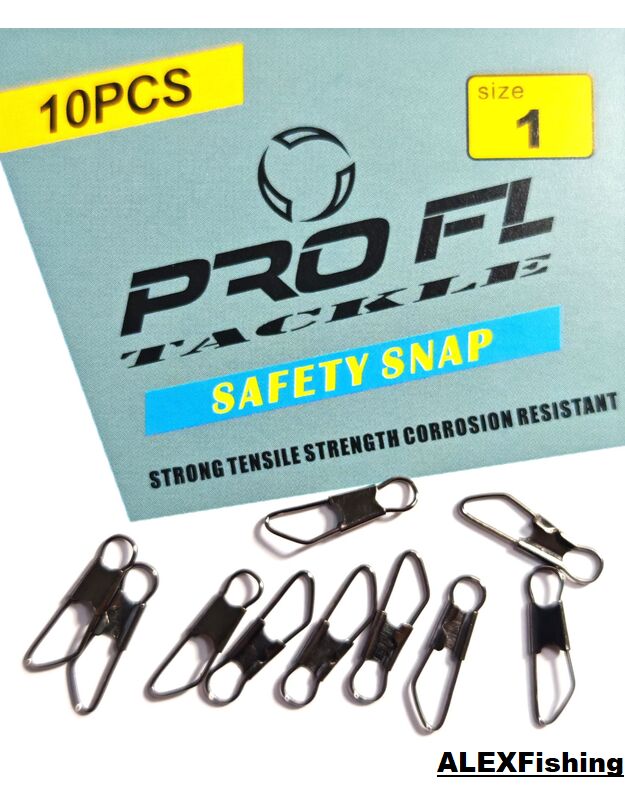 Karabinas Pro FL Safety Snap #0 - 10vnt