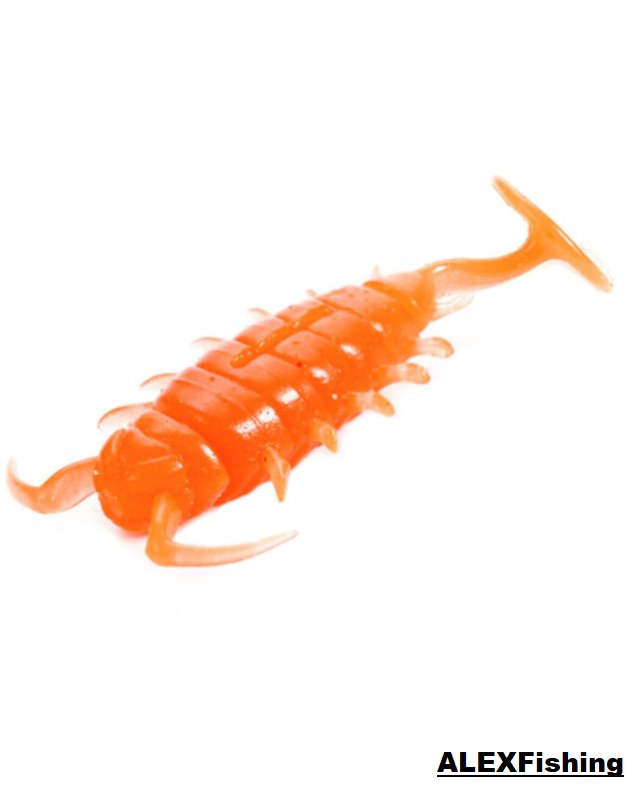 Guminukas Lucky John Pro Alien Bug 1.5" Electric Orange