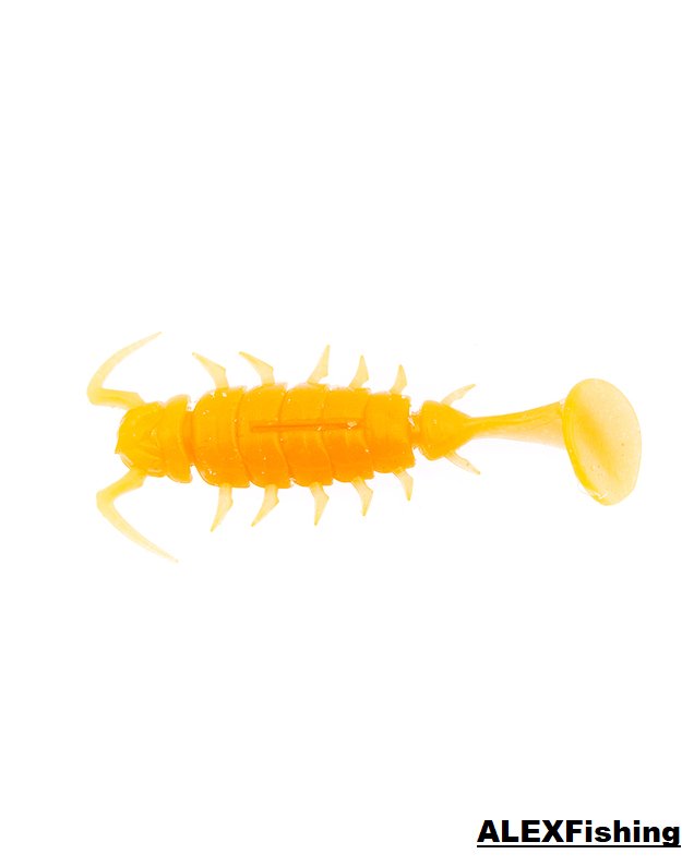 Guminukas Lucky John Pro Alien Bug 1.5" Electric Orange