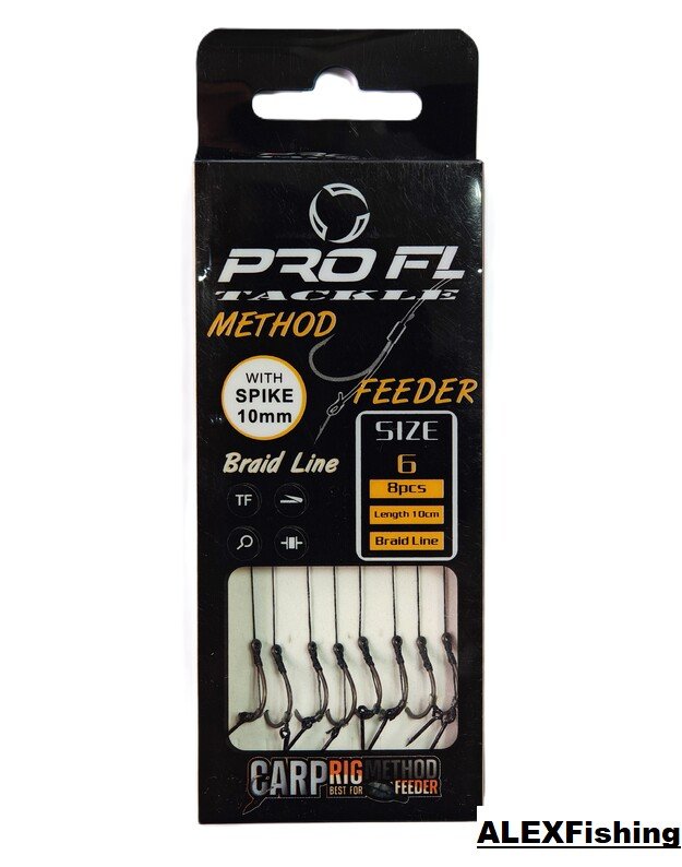 Pavadėlis su pintu valu Braid  Pro FL Power Feeder Rig #10