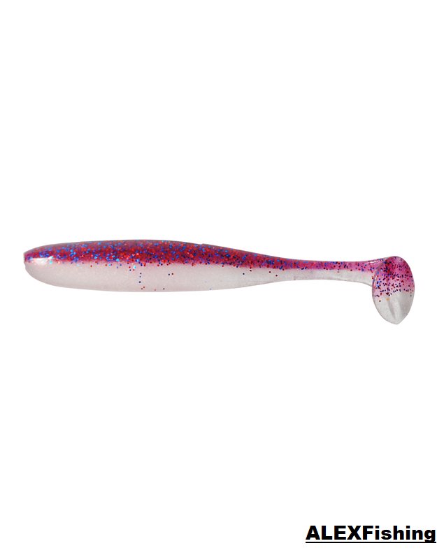 Guminukas Keitech Easy Shiner 4"-LT34T Cosmos/Pearl Belly