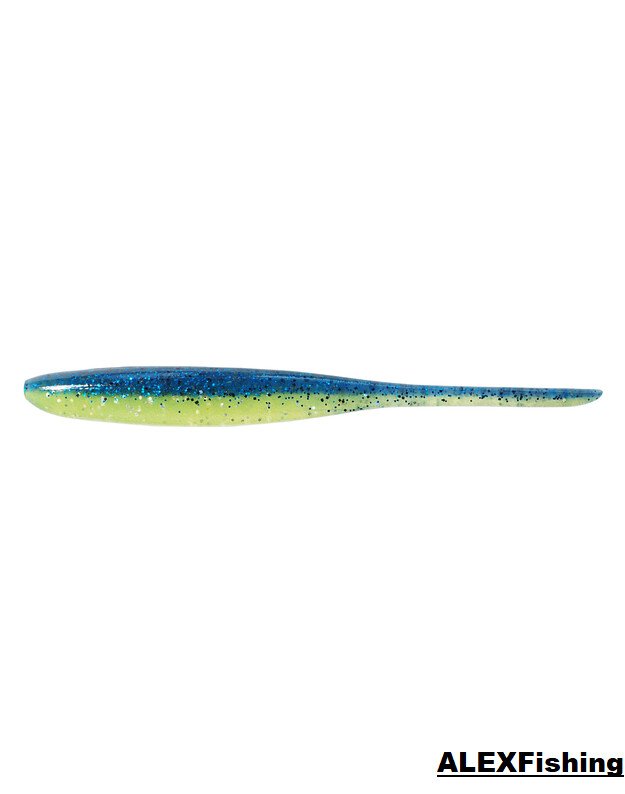 Guminukas Keitech Shad Impact 5"-LT60TLT Blue X Chart