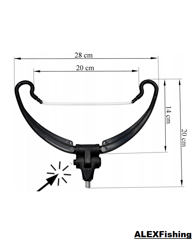 Meškerės laikiklis Method Feeder