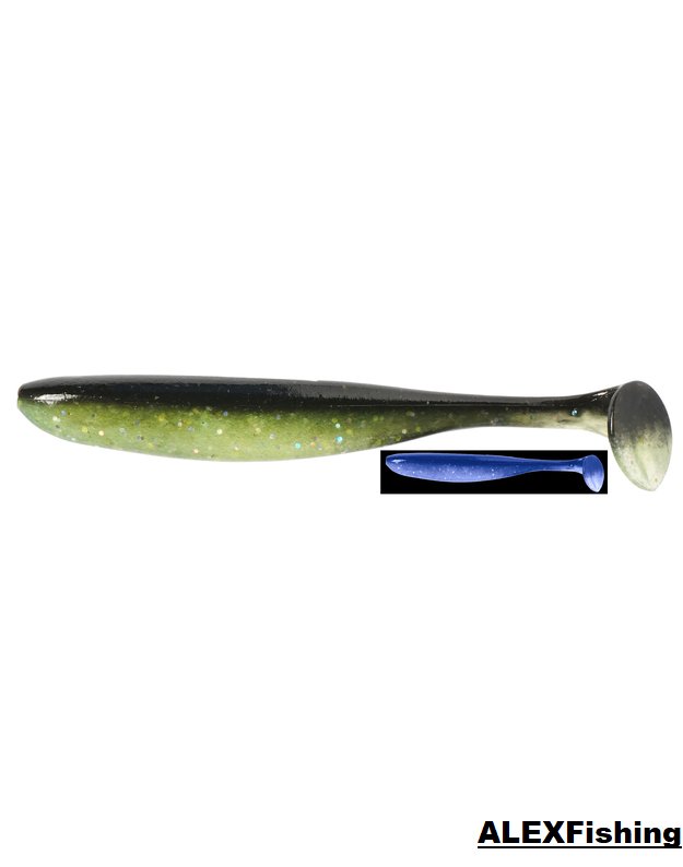 Guminukas Keitech Easy Shiner 4"-LT69T LT Black X Chart UV