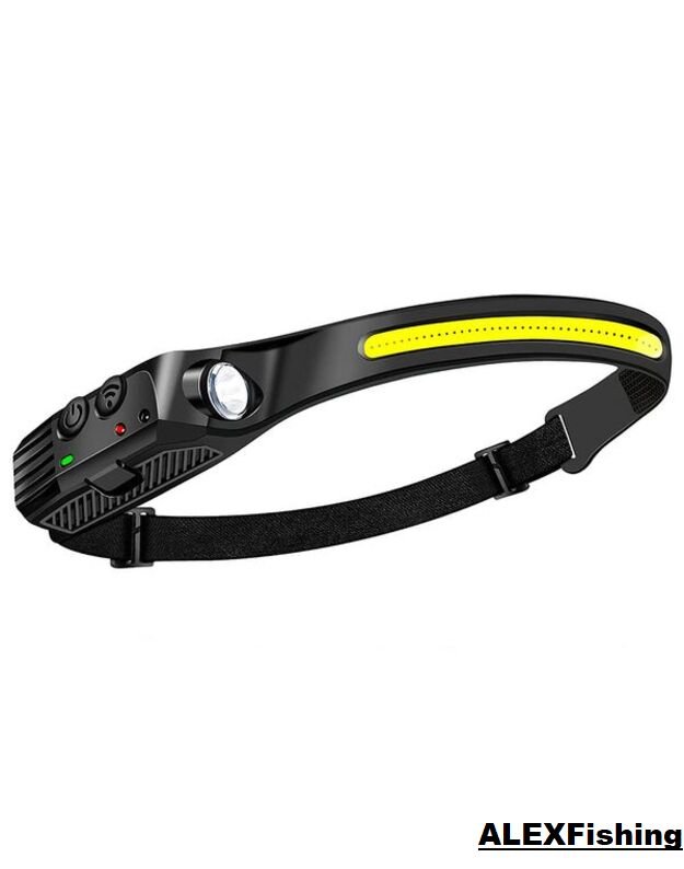 Žibintuvėlis ant galvos Silicone Headlamp SP