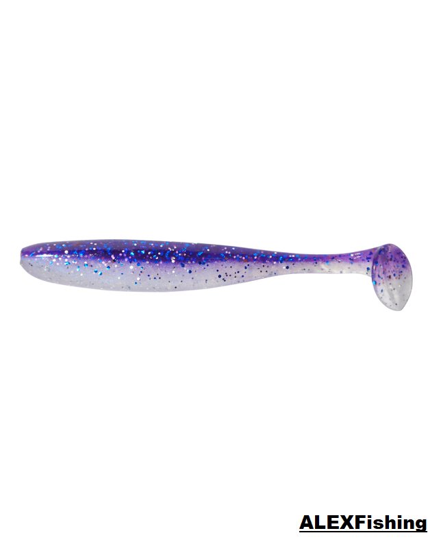 Guminukas Keitech Easy Shiner 4.5"-LT45T LT Purple Ice Shad