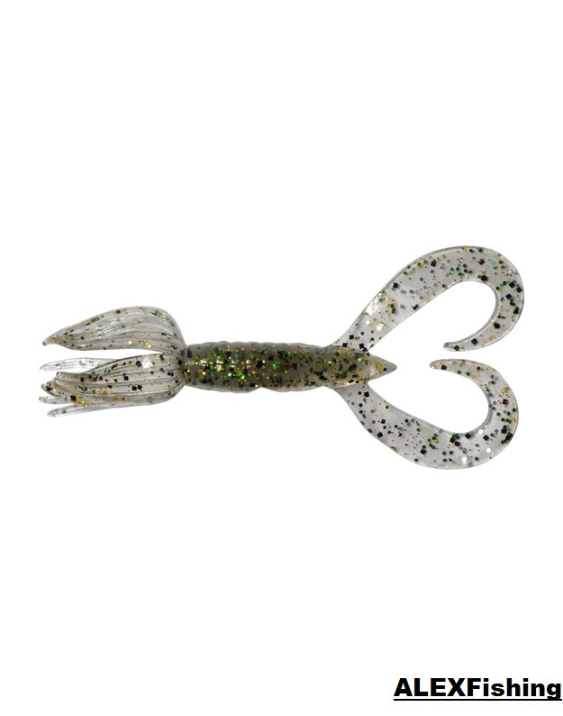 Keitech Little Spider 2" 416T Silver Flash Minnow