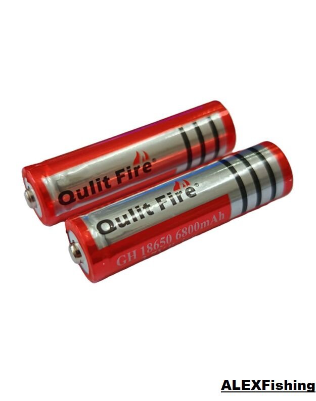 Akumuliatorius QulitFire 18650 6800mAh 3.7V 