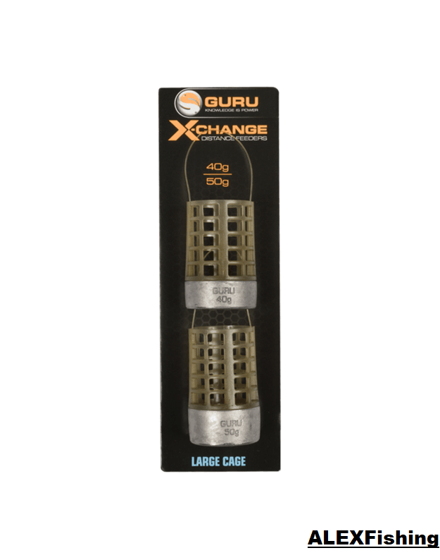 Šėrykla Guru X-Change Distance Feeder Cage Large 40g+50g 